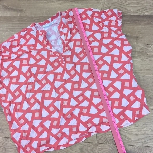 N Natori 2 piece Soho Geo print Challis Pajama Set Size XL - Picture 7 of 13